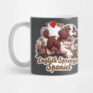 I love my English Springer Spaniel Mug